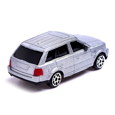 Машина металлическая LAND ROVER RANGE ROVER SPORT, 1:64, цвет серебро