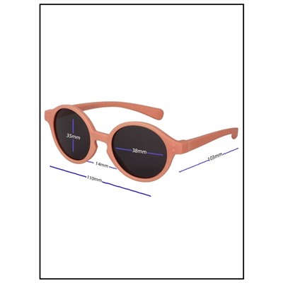 Солнцезащитные очки детские Keluona CT2021 C3 Терракотовый