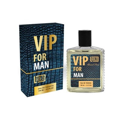 Туалетная вода мужская Gold Vip, 100 мл (по мотивам 212 VIP Men (Carolina Herrera)