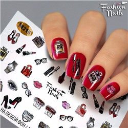 Fashion Nails, Слайдер-дизайн M215