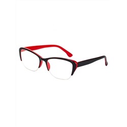Готовые очки Восток 0057 Черно-красные (+1.25)