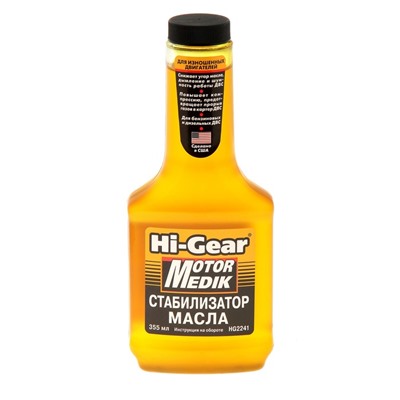 Присадка в масло HI-GEAR Стабилизатор вязкости масла, 355 мл