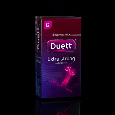 Презервативы DUETT Extra Strong 12 шт