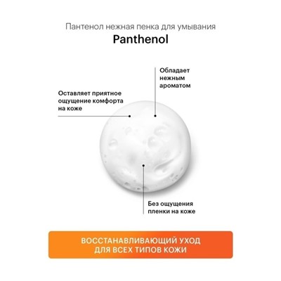 Нежная пенка для умывания LIBREDERM Panthenol, 160 мл