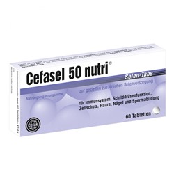 Cefasel (Цефасел) 50 nutri Selen-Tabs 60 шт