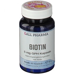 Hecht (Хехт) Biotin 5 mg GPH 60 шт