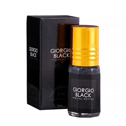 Духи масляные мужские Giorgio Black, 3 мл