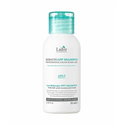 Безщелочной шампунь с кератином LADOR Keratin Shampoo LPP (50 мл)