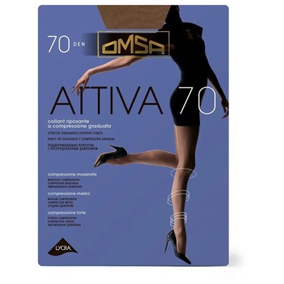 OMS-Attiva 70/1 Колготки OMSA Attiva 70