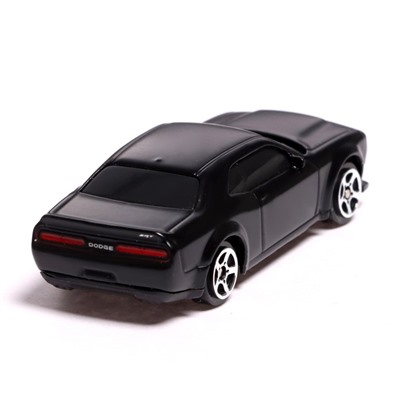 Машина металлическая DODGE CHALLENGER SRT DEMON, 1:64, цвет МИКС, в пакете