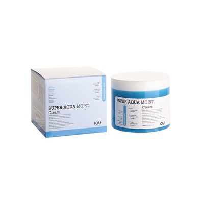 Крем для лица Welcos Super Aqua Moist Cream, увлажняющий, с гиалуроновой кислотой, 300 мл