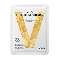 Тканевая маска Ottie Vita Glutathione 100 Mask(23 гр)