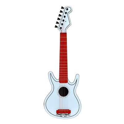 Игрушка музыкальная «Гитара», 6 струн, цвета МИКС, в пакете