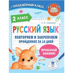 Русский язык. Повторяем и закрепляем пройденное во 2 классе за 14 дней