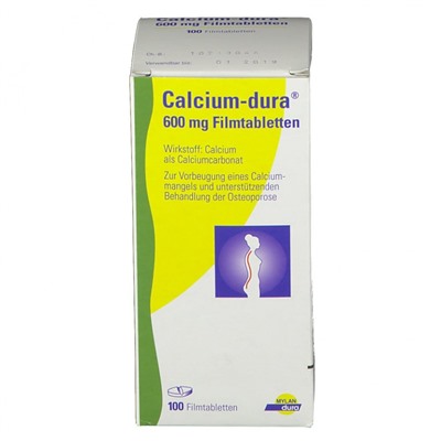 Calcium-dura (Кальциум-дура) Filmtabletten 100 шт
