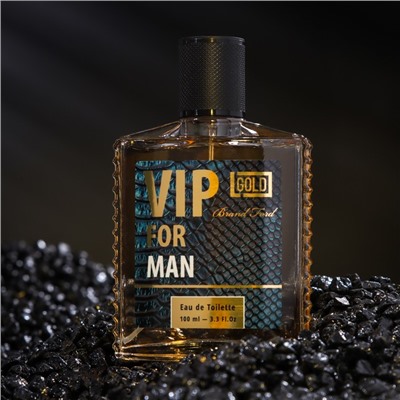 Туалетная вода мужская Gold Vip, 100 мл (по мотивам 212 VIP Men (Carolina Herrera)