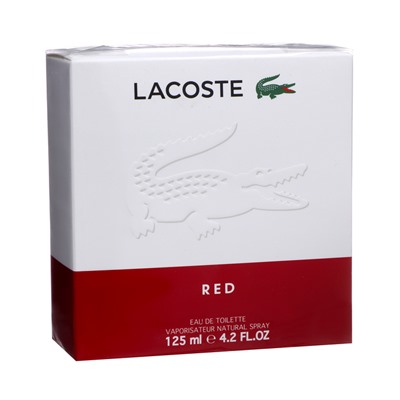 Туалетная вода мужская Lacoste Red, 125 мл