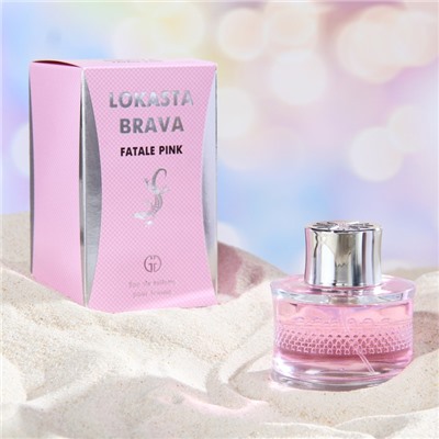 Туалетная вода женская LOKASTA BRAVA FATALE PINK, 95 мл