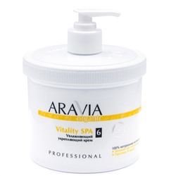 406695 ARAVIA Organic Увлажняющий укрепляющий крем «Vitality SPA», 550 мл./4