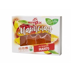 Мармелад желейный формовой на фруктозе «Со вкусом манго» «Marmbox»