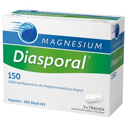 Magnesium-Diasporal (Магнесиум-диаспорал) 150, Kapseln 100 шт