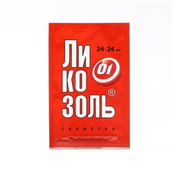 Салфетка "Ликозоль" гидрогелевое,противоожоговое, стирильное средство 24*24 см