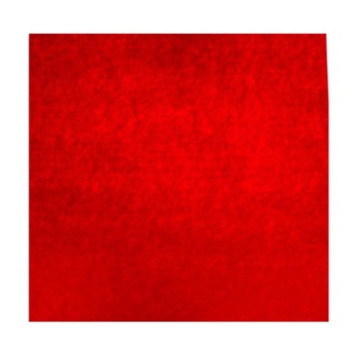 Лоскут для рукоделия, 50 × 50 см, фетр красный, 160 гр/м²