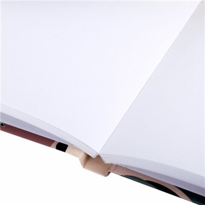 Скетчбук 120г/м BRAUBERG ART DEBUT Листья 145х203 мм 80л, сшив, резинка, бел бум 114584