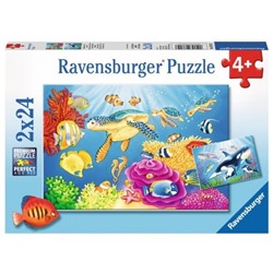 Пазл Ravensburger «На глубине моря», 24 элемента