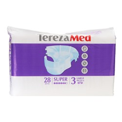 Подгузники для взрослых TerezaMed Super Large №3, L, 28 шт