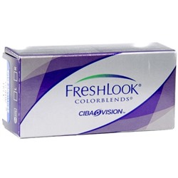 Цветные контактные линзы FreshLook ColorBlends Amethyst, -8/8,6 в наборе 2шт