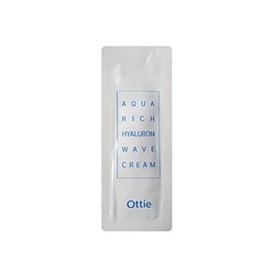 Пробник Ottie [Sample] Aqua Rich Hyaluronic Wave Cream(1 мл)