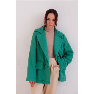 6214 Куртка утеплённая в цвете "зелёная мята" (остаток: 46)