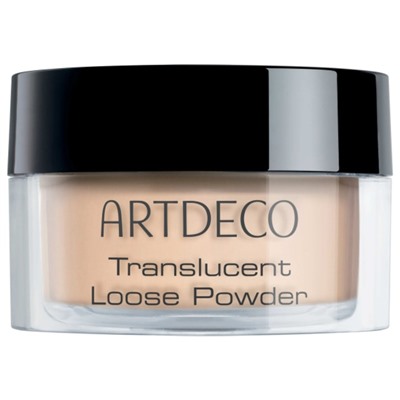 Пудра рассыпчатая Artdeco Translucent Loose Powder, тон 02 светлый, 8 г