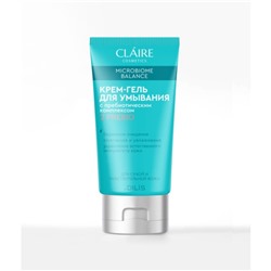 Крем-гель для умывания Claire Cosmetics Microbiome Balance, для сухой кожи, 150 мл