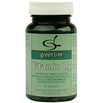 green (грин) line Vitamin B 5 60 шт
