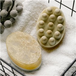 Массажное мыло «Кедровое с зеленой глиной» 130 г