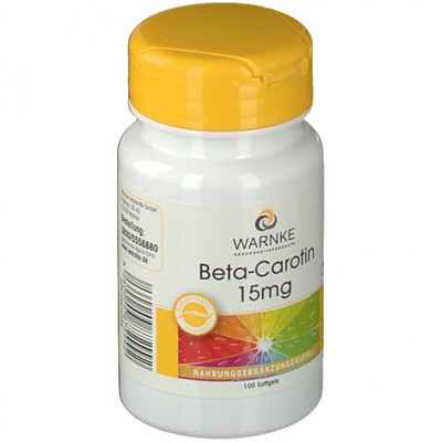 WARNKE (ВЭЙРНК) Beta Carotin 15 mg 100 шт