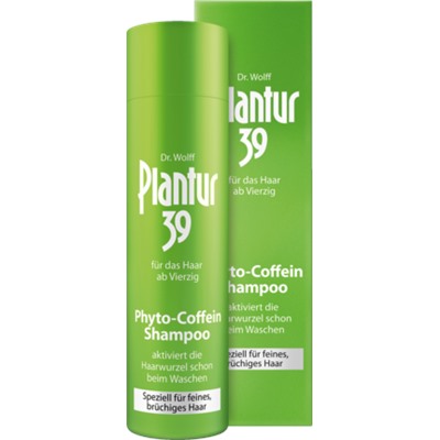 Plantur 39 Shampoo Phyto-Coffein Feines Haar Плантур 39 Шампунь с фито-кофеином для тонких ослабленных волос, 250 мл