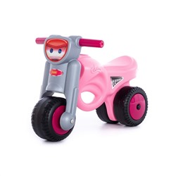 320330 Полесье Каталка-мотоцикл "Мини-мото" (розовая)