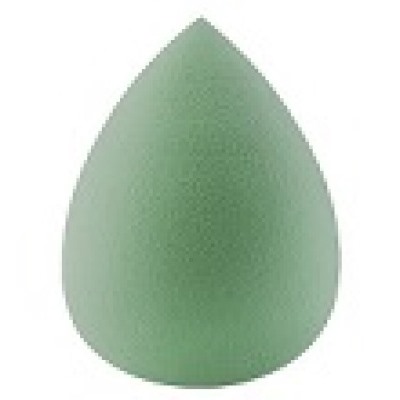 СНГ Спонж косметический для макияжа лица яйцо зелёный GREEN, в упаковке 6см