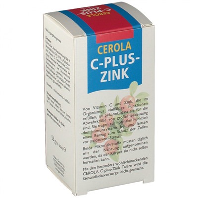 CEROLA (ЦЕРОЛА) C-plus-Zink Taler 16 шт