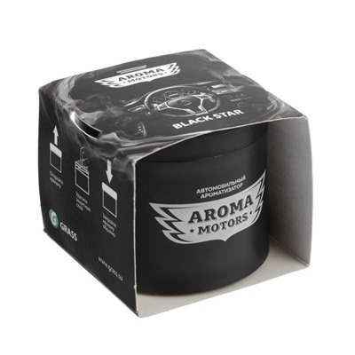 Ароматизатор гелевый Grass «Aroma Motors» BLACK STAR, 100 мл