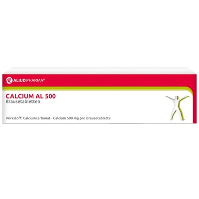 Calcium (Кальциум) AL 500 mg Brausetabletten 40 шт