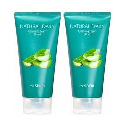 СМ DAILY Набор пенок Natural Daily Cleansing Foam Aloe Special Set 2