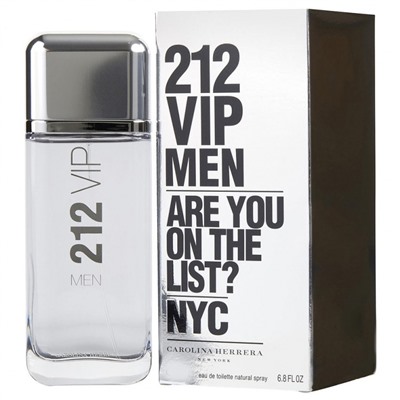 Туалетная вода Carolina Herrera 212 Vip Men 200 мл мужская