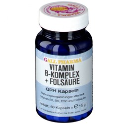 GALL PHARMA Vitamin B Komplex + Folsaure GPH Капсулы, 60 шт