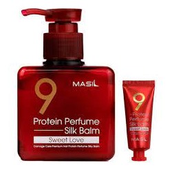 MAS 9PRO Бальзам для волос протеиновый MASIL 9 PROTEIN PERFUME SILK BALM 20ML (SWEET LOVE)   sample