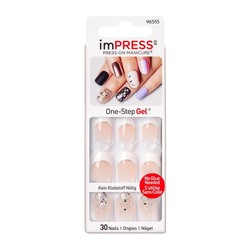 Твердый лак Kiss imPRESS Manicure Accents BIPN013 «Миллениум», длина короткая