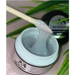 Гель Akinami Camouflage Glitter Gel Solar №01, 15 мл